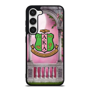 AKA PINK AND GREEN LOGO Samsung Galaxy S23 Case Cover AKA PINK AND GREEN LOGO Samsung Galaxy S23 Case Cover