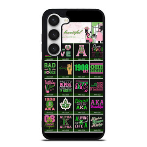 AKA PINK COLLAGE Samsung Galaxy S23 Case Cover