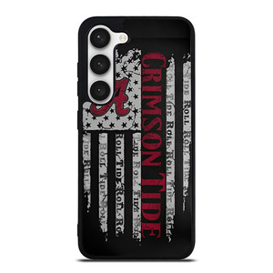 ALABAMA CRIMSON TIDE FLAG MLS Samsung Galaxy S23 Case Cover ALABAMA CRIMSON TIDE FLAG MLS Samsung Galaxy S23 Case Cover