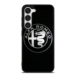 ALFA ROMEO METAL BLACK Samsung Galaxy S23 Case Cover ALFA ROMEO METAL BLACK Samsung Galaxy S23 Case Cover