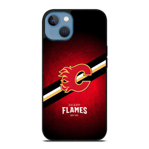 CALGARY FLAMES NHL HOCKEY iPhone 13 Case Cover CALGARY FLAMES NHL HOCKEY iPhone 13 Case Cover