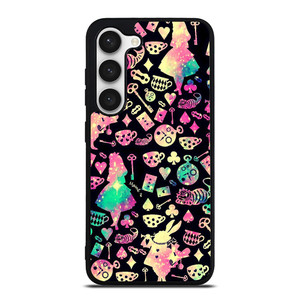 ALICE IN WONDERLAND COLLAGE Samsung Galaxy S23 Case Cover ALICE IN WONDERLAND COLLAGE Samsung Galaxy S23 Case Cover
