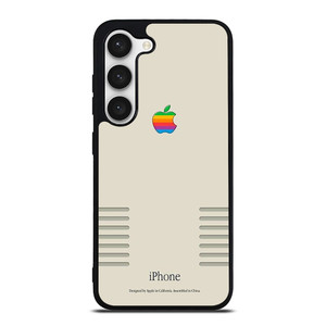 APPLE LOGO RETRO Samsung Galaxy S23 Case Cover APPLE LOGO RETRO Samsung Galaxy S23 Case Cover