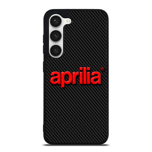 APRILIA MOTOR CARBON LOGO Samsung Galaxy S23 Case Cover