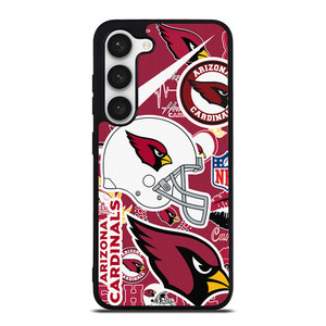 ARIZONA CARDINALS NFL STICKER BOMB Samsung Galaxy S23 Case Cover