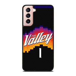 PHOENIX SUNS NBA DEVIN BOOKER BASKETBALL Samsung Galaxy S21 Case Cover