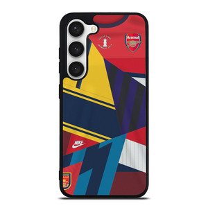 ARSENAL FC RETRO JERSEY COLLAGE Samsung Galaxy S23 Case Cover ARSENAL FC RETRO JERSEY COLLAGE Samsung Galaxy S23 Case Cover