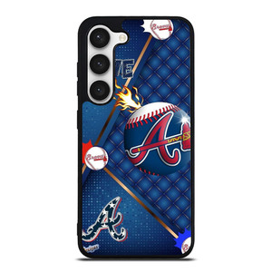 ATLANTA BRAVES LOVE BASEBALL Samsung Galaxy S23 Case Cover