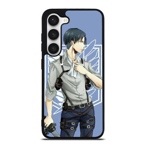 ATTACK ON TITAN ANIME LEVI Samsung Galaxy S23 Case Cover ATTACK ON TITAN ANIME LEVI Samsung Galaxy S23 Case Cover