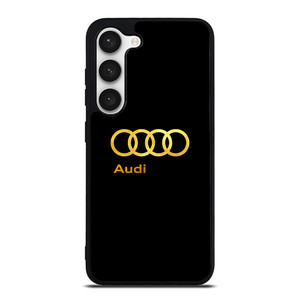 AUDI CAR GOLD LOGO Samsung Galaxy S23 Case Cover