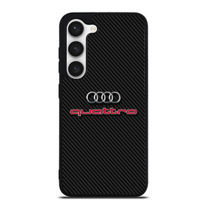 AUDI QUATTRO CARBON LOGO Samsung Galaxy S23 Case Cover