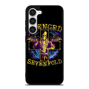 AVENGED SEVENFOLD A7X BAND LOGO Samsung Galaxy S23 Case Cover