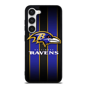 BALTIMORE RAVENS NFL STRIPE LOGO Samsung Galaxy S23 Case Cover BALTIMORE RAVENS NFL STRIPE LOGO Samsung Galaxy S23 Case Cover