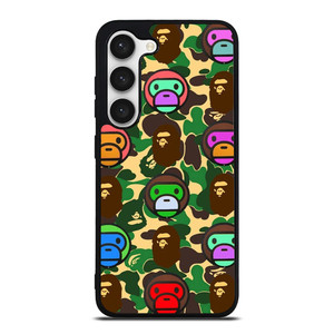 BAPE BABY MILO CAMO Samsung Galaxy S23 Case Cover BAPE BABY MILO CAMO Samsung Galaxy S23 Case Cover
