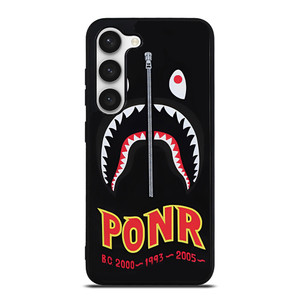 BAPE BATHING APE X PONR Samsung Galaxy S23 Case Cover