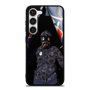 BAPE CAMO SHARK PARIS SAINT GERMAIN Samsung Galaxy S23 Case Cover