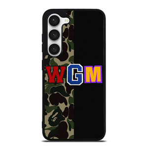 BAPE WGM CAMO Samsung Galaxy S23 Case Cover BAPE WGM CAMO Samsung Galaxy S23 Case Cover