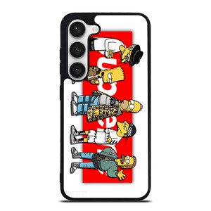 BART SIMPSON X SUPREME LOGO Samsung Galaxy S23 Case Cover