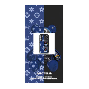 BEAR BRICK KAWS ROBOT BLUE Samsung Galaxy S23 Case Cover BEAR BRICK KAWS ROBOT BLUE Samsung Galaxy S23 Case Cover