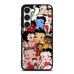 BETTY BOOP COLLAGE FACE Samsung Galaxy S23 Case Cover BETTY BOOP COLLAGE FACE Samsung Galaxy S23 Case Cover