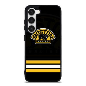BOSTON BRUINS LOGO STRIPED Samsung Galaxy S23 Case Cover BOSTON BRUINS LOGO STRIPED Samsung Galaxy S23 Case Cover