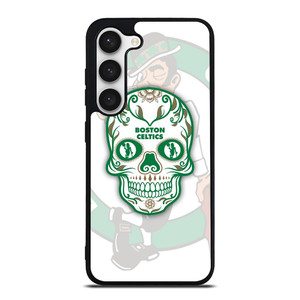 BOSTON CELTICS BASKET SKULL Samsung Galaxy S23 Case Cover BOSTON CELTICS BASKET SKULL Samsung Galaxy S23 Case Cover