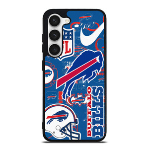 BUFFALO BILLS NFL STICKER BOMB Samsung Galaxy S23 Case Cover