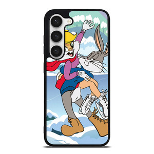 BUGS BUNNY AND LOLA CARTOON Samsung Galaxy S23 Case Cover BUGS BUNNY AND LOLA CARTOON Samsung Galaxy S23 Case Cover