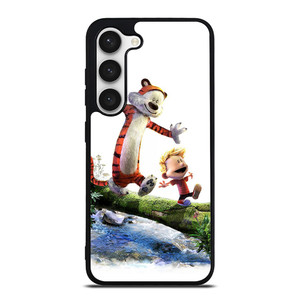 CALVIN AND HOBBES RIVER WOOD Samsung Galaxy S23 Case Cover CALVIN AND HOBBES RIVER WOOD Samsung Galaxy S23 Case Cover