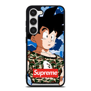 CAMO GOHAN BAPE SUPREME Samsung Galaxy S23 Case Cover CAMO GOHAN BAPE SUPREME Samsung Galaxy S23 Case Cover