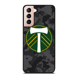 PORTLAND TIMBERS MLS BLACK CAMO Samsung Galaxy S21 Case Cover
