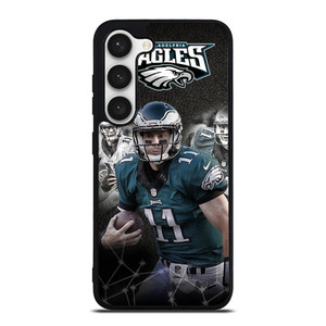 CARSON WENTZ PHILADELPHIA EAGLES Samsung Galaxy S23 Case Cover CARSON WENTZ PHILADELPHIA EAGLES Samsung Galaxy S23 Case Cover