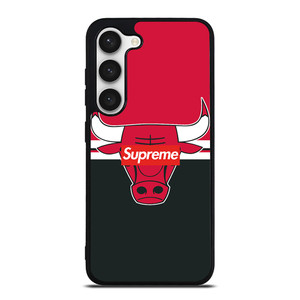 CHICAGO BULLS SUPREME LOGO Samsung Galaxy S23 Case Cover CHICAGO BULLS SUPREME LOGO Samsung Galaxy S23 Case Cover
