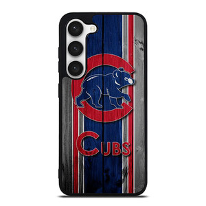 CHICAGO CUBS WOODEN LOGO Samsung Galaxy S23 Case Cover