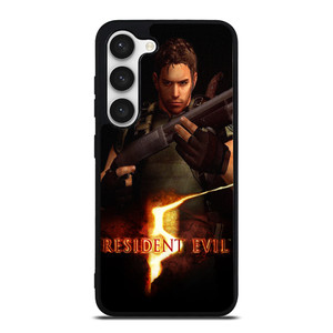 CHRIS REDFIELD RESIDENT EVIL GAMES Samsung Galaxy S23 Case Cover CHRIS REDFIELD RESIDENT EVIL GAMES Samsung Galaxy S23 Case Cover
