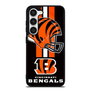 CINCINNATI BENGALS NFL HELMET Samsung Galaxy S23 Case Cover