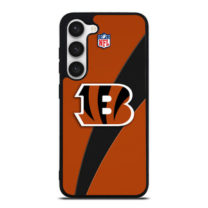 CINCINNATI BENGALS TIGER PATTERN Samsung Galaxy S23 Case Cover