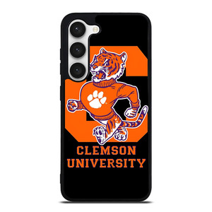 CLEMSON TIGERS UNIVERSITY ICON Samsung Galaxy S23 Case Cover CLEMSON TIGERS UNIVERSITY ICON Samsung Galaxy S23 Case Cover
