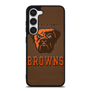 CLEVELAND BROWNS DOG NFL MASCOT Samsung Galaxy S23 Case Cover CLEVELAND BROWNS DOG NFL MASCOT Samsung Galaxy S23 Case Cover