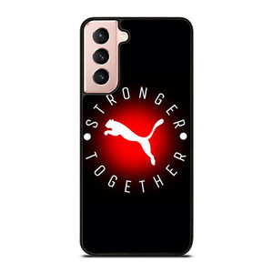 PUMA STRONGER TOGETHER Samsung Galaxy S21 Case Cover