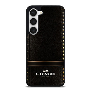COACH BELT TEXTURE Samsung Galaxy S23 Case Cover COACH BELT TEXTURE Samsung Galaxy S23 Case Cover