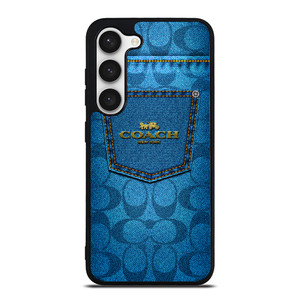 COACH JEANS Samsung Galaxy S23 Case Cover COACH JEANS Samsung Galaxy S23 Case Cover
