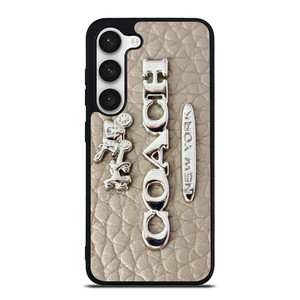 COACH LOGO GLOWING TEXTURE Samsung Galaxy S23 Case Cover COACH LOGO GLOWING TEXTURE Samsung Galaxy S23 Case Cover