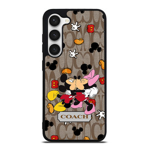 COACH MICKEY MINNIE MOUSE KISS Samsung Galaxy S23 Case Cover