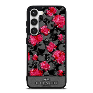 COACH NEW YORK FLOWER 3 Samsung Galaxy S23 Case Cover COACH NEW YORK FLOWER 3 Samsung Galaxy S23 Case Cover