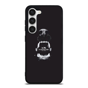 COACH NEW YORK LOGO DOG Samsung Galaxy S23 Case Cover