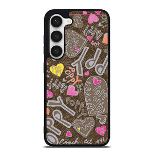 COACH NEW YORK NEW POOPY Samsung Galaxy S23 Case Cover COACH NEW YORK NEW POOPY Samsung Galaxy S23 Case Cover