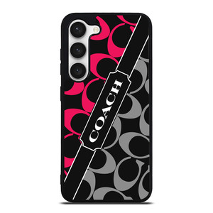 COACH NEW YORK RED WHITE Samsung Galaxy S23 Case Cover