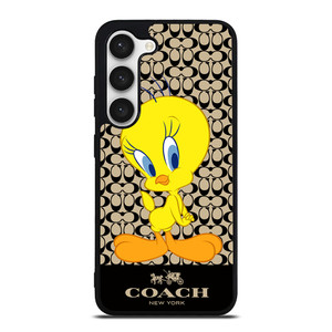 COACH NEW YORK TWEETY BIRD Samsung Galaxy S23 Case Cover COACH NEW YORK TWEETY BIRD Samsung Galaxy S23 Case Cover