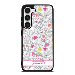 COACH POPPY COLOR Samsung Galaxy S23 Case Cover COACH POPPY COLOR Samsung Galaxy S23 Case Cover